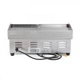 thumbnail of Grill eléctrico de encimera Fry Top - Profesional - Acero inoxidable - 1/2 placa lisa 1/2 acanalada - 3 kW - 55x45x23h cm
