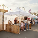 thumbnail of Tenda Pavilhão Dobrável Profissional 3x3m Branca | Estrutura Aço Reforçado 32x32x1 mm | Resistente para Exterior e Eventos