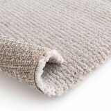 thumbnail of Tapis rectangulaire en polypropylène gris clair 120 x 170 cm