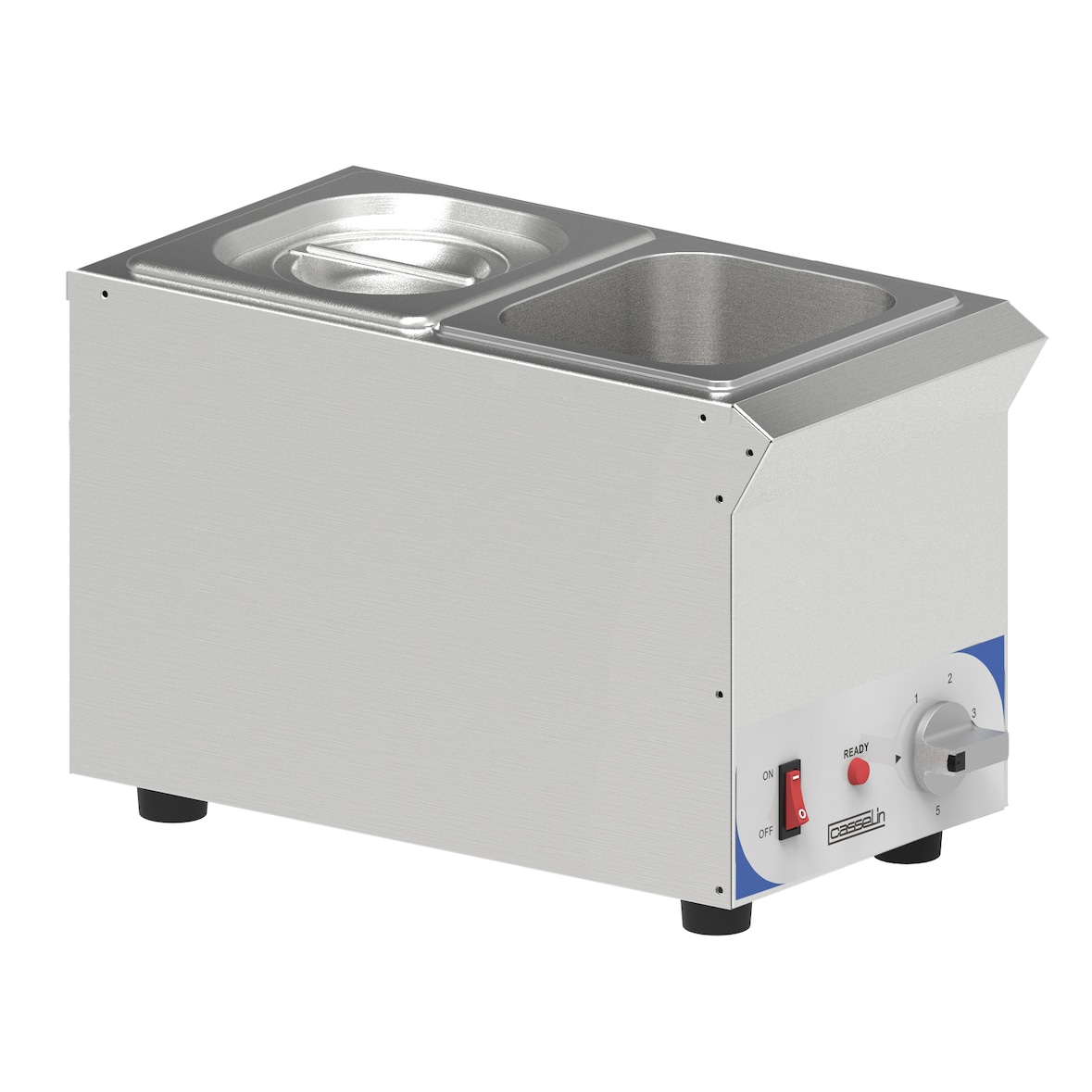 Bain-marie à sauce 2 x GN 1/6 compact CBMS216V Casselin