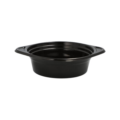 Papstar Suppenschalen (Mehrweg) 500 ml Ø 15,6 cm · H 4,5 cm schwarz, 18 x 12 Stück