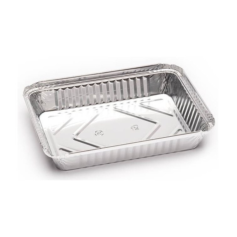 MONOUSO - Aluschalen Rechteckig 1000ml 23x17,5x3,4cm (1000 Stück)