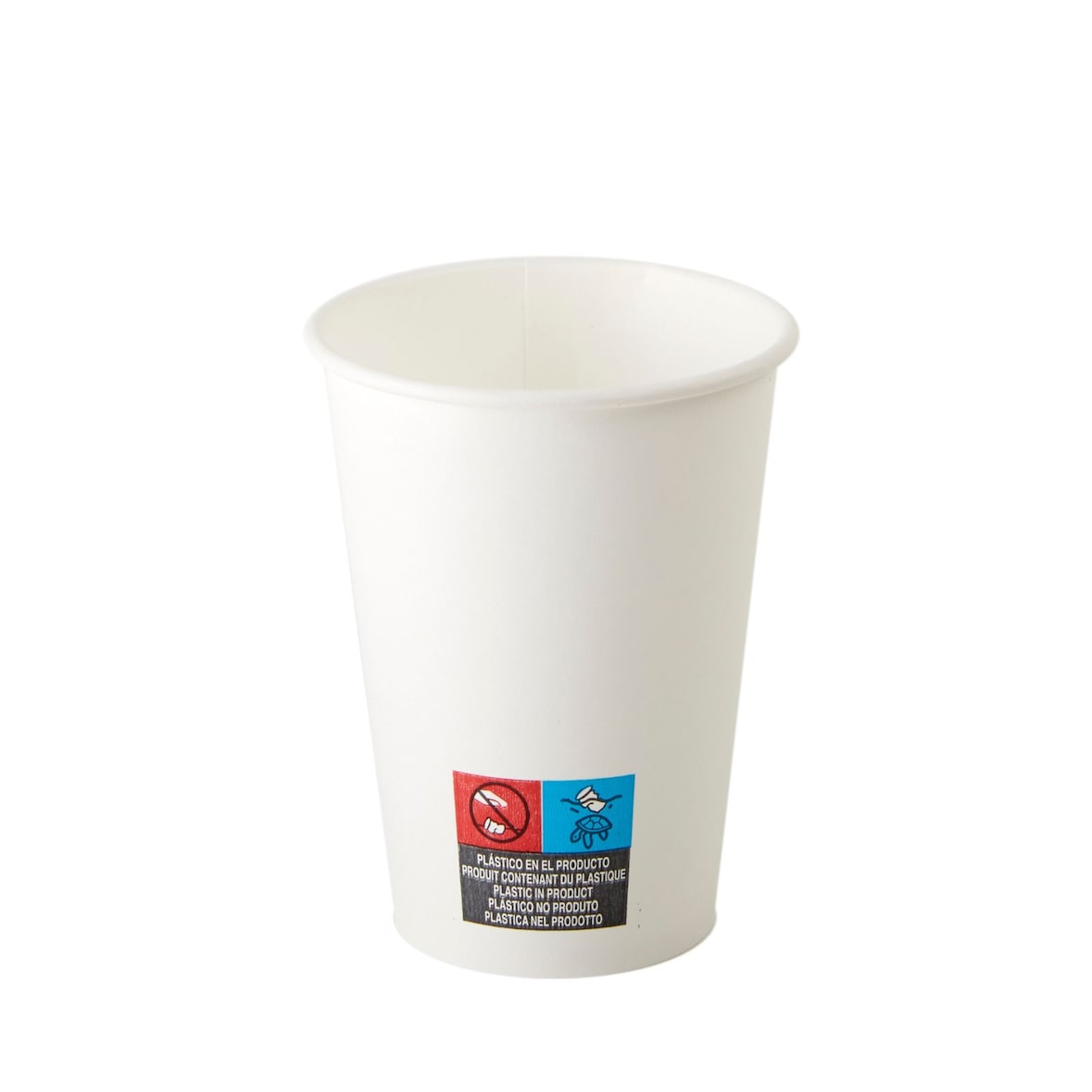 Metro Professional - Vaso de Cartón Reciclable Desechable Blanco 220ml  - Packs de 50 unidades
