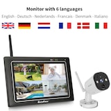 thumbnail of SecuFirst CWL401W4 Met 7 inch monitor en 4x Draadloze Beveiligingscamera - Wit