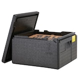 thumbnail of CAMBRO - EPPZ35175-110 - Portapizzas de carga superior sin correa 4 pizzas - 41 x 41 x 24,9 cm (M.Ext) - 35 x 35 x 17,5 cm (M.Int) - Negro