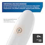 thumbnail of CSL LED Lampe flexibel mit Schwanenhals Leselampe mit USB Anschluss