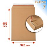 thumbnail of Lot de 100 enveloppes carton B-Box 7 MARRON format 320x455 mm