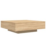 thumbnail of vidaXL Couchtisch mit LED-Leuchten Sonoma-Eiche 100x100x31 cm