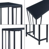 thumbnail of Helloshop26 - Conjunto de 2 mesas de consola encaixáveis pretas diâmetro rsta 03_0010548