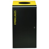 thumbnail of ROSSIGNOL Borne de tri avec bac 120L TRIPOZ emballages jaune