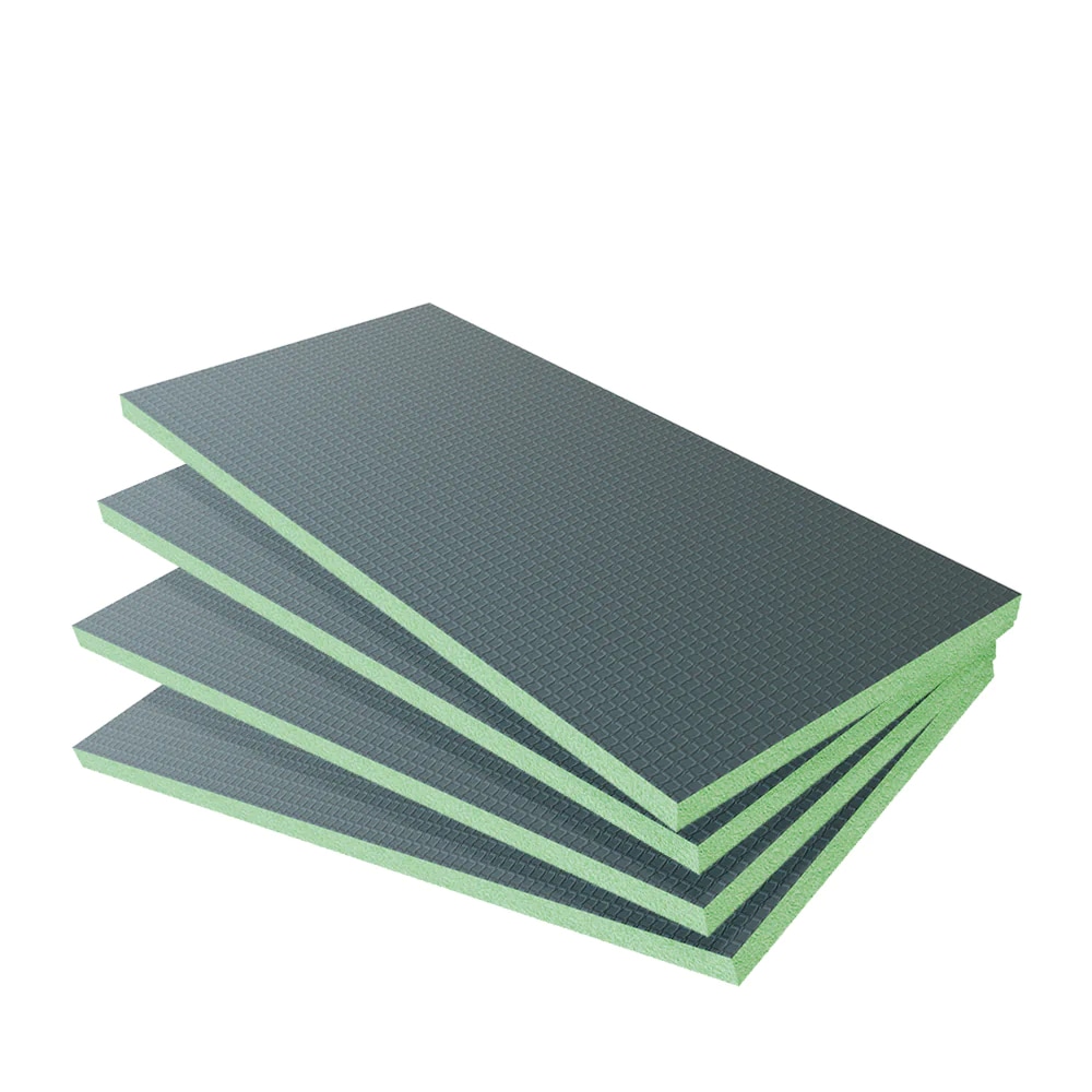 AICA Tablero de respaldo de azulejos de XPS, Tablero de aislamiento impermeable, Panel de construccion, 1250x600x40mm; 4 piezas/juego