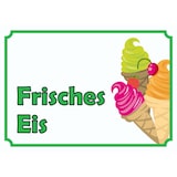 thumbnail of Frisches Eis Schild A0 Rückseite selbstklebend