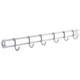 thumbnail of Contacto Hängeleiste, Edelstahl 18/10, mit 10 Haken,  70 cm