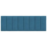 thumbnail of vidaXL Kopfteil-Kissen "Hanko" Blau 120 cm Samt