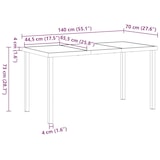 thumbnail of vidaXL 5-teiliges Gartenset mit Kissen in Schwarz aus Poly Rattan