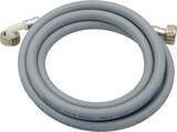 thumbnail of Waschmaschinenschlauch, PVC-Anschluss und Metallmuttern 2500 mm