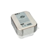 thumbnail of Starpak 25 Schalen, Alu + Einlegedeckel, PE-beschichtet eckig 0,5 l 4,2 cm x 11,4 cm x 14 cm