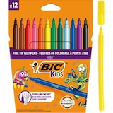 thumbnail of Etui de 12 feutres de coloriage Visa, pointe ogive, coloris assortis