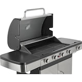 thumbnail of Gasgrill 14,2kW, 4+1 Brenner, Edelstahl 133 x 57 x 112cm