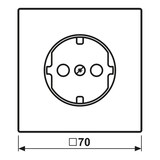 thumbnail of Jung Zentralplatte LS 1520 PL LS1520PL