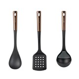 thumbnail of BERGNER - Set aus 3 Pfannen Ø16/Ø20/Ø24 cm gepresstes Aluminium Himmelblau Set 3 Küchenutensilien aus schwarzem PBT und Kupfer
