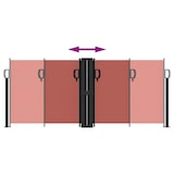 thumbnail of Toldo lateral retráctil terracota 100x600 cm