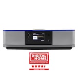 thumbnail of Soundmaster HighLine ICD2023SW Internetradio Kompaktanlage CD-Player WLAN LED Ambientebeleuchung DAB+ Bluetooth USB APP-Steuerung Farbdisplay