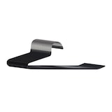 thumbnail of Relaxdays Hosenbügel, 20er Set, rutschfeste Kleiderbügel, platzsparend, HBT: 17,5 x 35 x 0,5 cm, Anzugbügel, schwarz