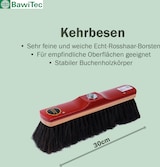 thumbnail of Echt-Rosshaar Besen Set Kehrset Rosshaarbesen Kehrschaufelset Handfeger und Kehrblech Schüppe Schippe Garnitur