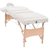 thumbnail of Helloshop26 - Klappbare Massageliege mit Hocker 10 cm dick weiß 02_0001864
