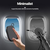 thumbnail of Chargeur Sans Fil 3 En 1 Pliable Pour iPhone AirPods Et Apple Watch Blanc Rose 2 YONIS