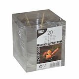 thumbnail of PAPSTAR 320 Fingerfood - Schalen, PS rund 75 ml Ø 9 cm · 3,9 cm glasklar "Diagonal"