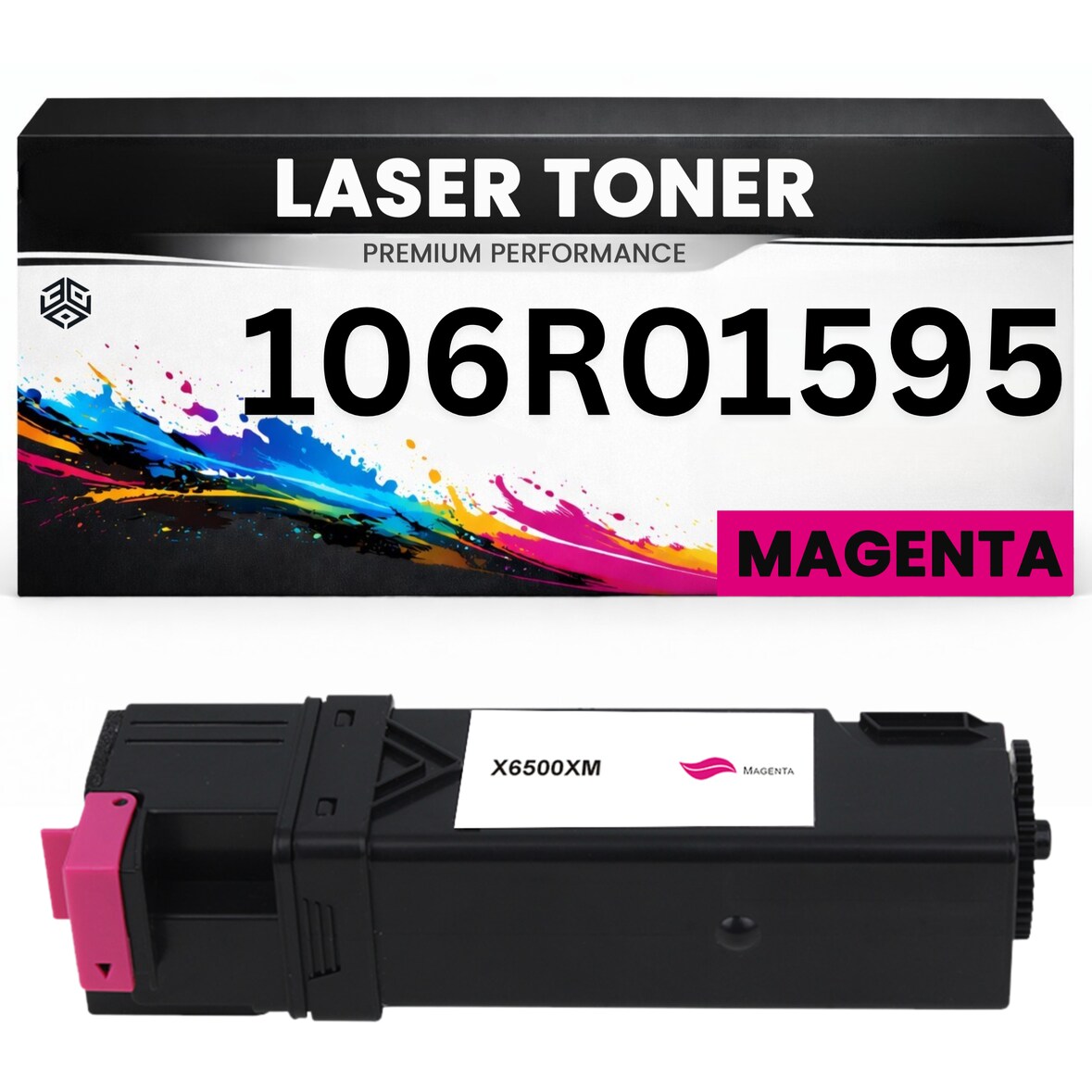 Toner 106R01595 Magenta für Xerox kompatibel  hochwertige Premium Alternative für Xerox WorkCentre6505 WorkCentre6505DN Xerox Phaser 6500 6500DN