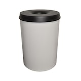 thumbnail of Vlamdovende papierbak 30 ltr - grijs, zwart