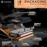 thumbnail of TwinThink Taquillas Vestuario 180cm de 6 Puertas Taquilla Metalica con Llave Taquillas Vestuario 6 Puertas Taquilla Vestuario Metalicas (Negro)