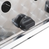 thumbnail of GastroHero Gas Tischbräter mit 3 Brennern, 10 kW, 650x570x270 mm, Outdoor Kombibräter Tischgrill für Gastronomiebedarf