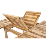 thumbnail of Gartentisch ausziehbar Teak Holz 120 - 170 cm oval BORNEO