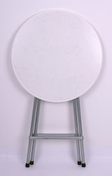 thumbnail of Stehtisch klappbar Profi 110xØ70cm weiß SZAGATO Made in Germany klappbarer Stehtisch outdoor Bistrotisch rund Partytisch Stehtische Hochtisch