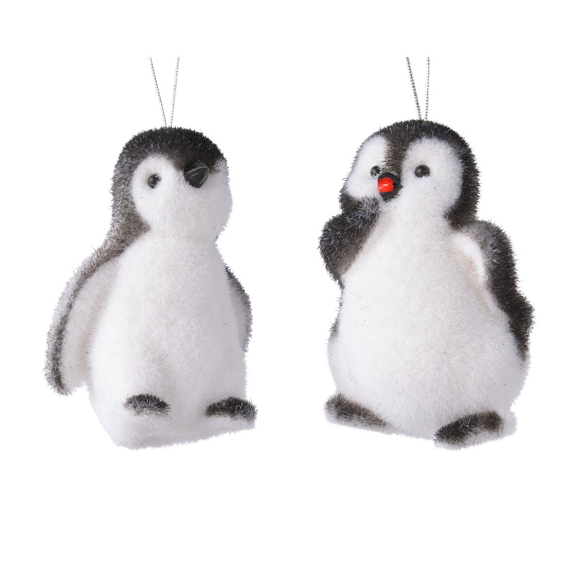 Christbaumschmuck Pinguin 9cm Kunststoff Weihnachtsanhänger Weihnachtsschmuck