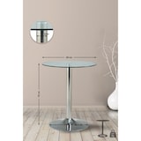 thumbnail of Tavolo In Vetro Rotondo Di Sicurezza vetro trasparente