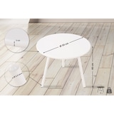 thumbnail of Mesa de centro exterior Berea branco