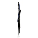 thumbnail of Silla de confidente / silla para visitas / silla plegable TUDELA PU azul hjh OFFICE