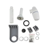 thumbnail of Edelstahl Ausgussbecken 630 x 530 x 250 mm 55 l Waschbecken Keller Garten