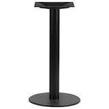 thumbnail of Bistrotisch 70x70 cm Stahlgestell Rund | Eiche Rom Natur