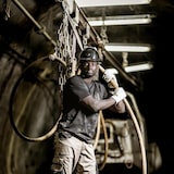 thumbnail of Nitras Industrieschutzhelm Head Protect | 1 Helm | Kunststoff schwarz