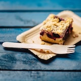 thumbnail of BIOZOYG 200 Stück Einweg-Besteck-Set Partybesteck, Biobesteck, kompostierbar, Holzbesteck Einwegmesser Einweggabeln und Serviette aus Recyclingpapier