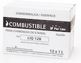 thumbnail of Combustible Etanol de origen natural aroma neutro. Caja 12 Botellas 1L
