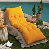 thumbnail of Coussin bain de soleil 185 x55cm Jaune miel