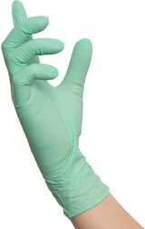 thumbnail of 1000 Nitras MINT WAVE Nitrilhandschuhe | Gr. XL | mint | Einweghandschuhe