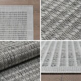 thumbnail of Küchenteppich Uni Robust Waschbar Strapazierfähig Terrasse Garten Grau 80x150 cm OEKO-TEX Schadstoffgeprüft – ORIANA von Kadima Design